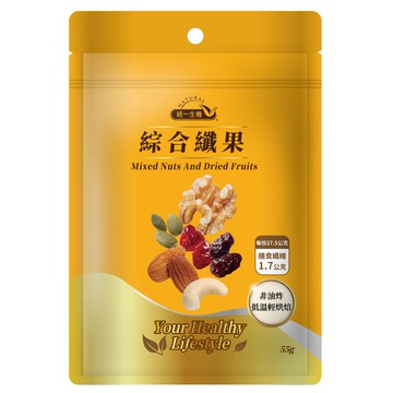 統一生機綜合纖果55g