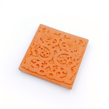 平安福氣 / 盤龍 / 磚雕吸水杯墊