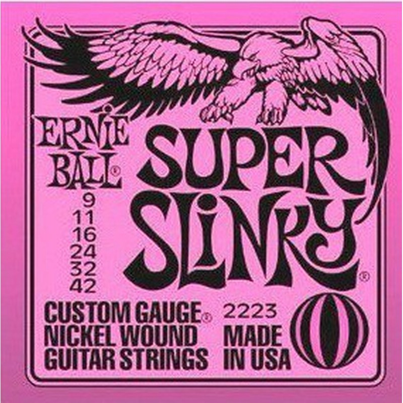 Ernie Ball アーニーボールエレキギター弦 2223 Super Slinky スーパースリンキー 通販 Lineポイント最大1 0 Get Lineショッピング