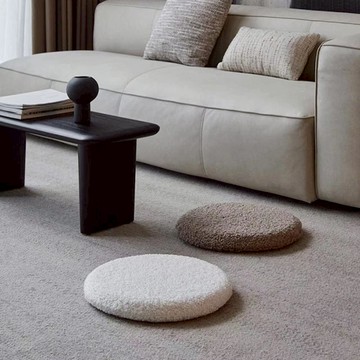 【預購】雪餅坐墊 Snow Rice Cracker Cushion坐墊墊子居家生活 灰棕色