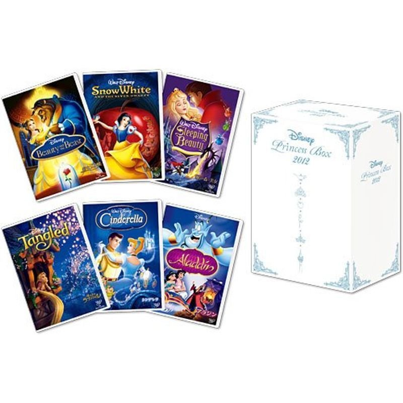 ディズニープリンセスBOX 2012 (期間限定) DVD