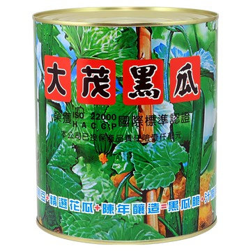 大茂 黑瓜  3kg  1罐