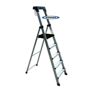 WERNER美國穩耐大平台5階家用梯/P275AS/支(含運費/限本島)