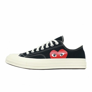 Converse 休閒鞋 Chuck 70 CDG 男鞋 女鞋 黑 川久保玲 聯名款 1970 帆布鞋 A08796C