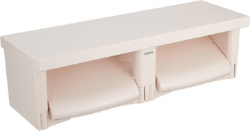 【日本代購】TOTO 廁所紙巾架 雙層 淺粉色 YH650#SR2