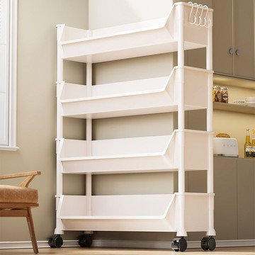 超大號-蔬菜架】加寬加大推車置物架可移動廚房收納架書本玩具架 c8141