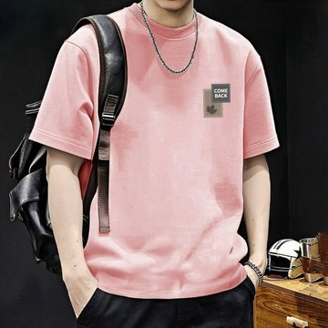 新款潮流男裝夏季薄款純棉透氣圓領短袖男T恤印花運動休閒百搭上衣ins潮牌