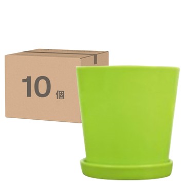 DAM DDA 基本迷你花盆  110 x 82 x 110mm  10個  綠色