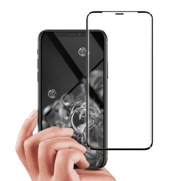 city boss for iphone11 6.1吋 無孔防塵防水滿版鋼化玻璃貼