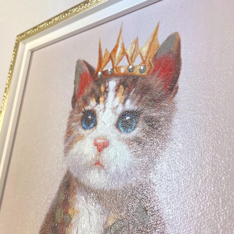 入手済 猫 アートパネル tt 絵画 ネコ ポスター 動物 カフェ風