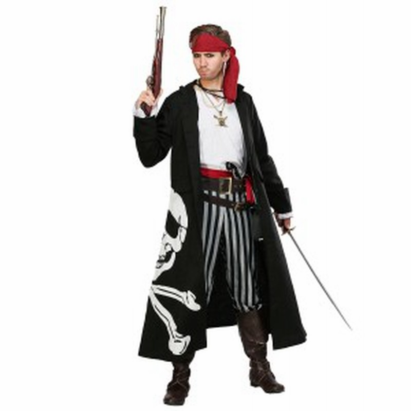 海賊 メンズ 大きいサイズ オブカリビアン ハロウィン コスプレ パイレーツ コスチューム 衣装 PIRATE LINEショッピング