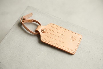 【Foundation】The Landmark Plus 建築感行李掛牌, 卡片夾層版