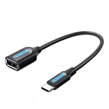 VEnTIOn 威迅 CCS系列 Micro USB 轉 Type C OTG 轉接線 Set 即插即用 連接手機/滑鼠/U盤  0.15m  2個