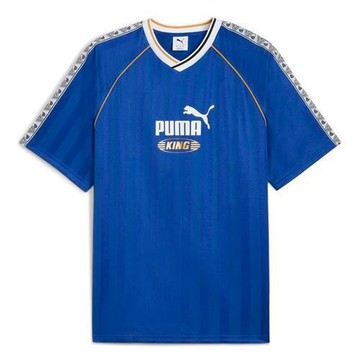 【下殺】Puma 短袖上衣 男裝 女裝 足球風 歐規 藍 63256313