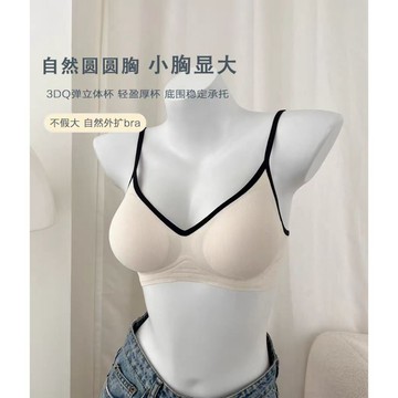 【PIGLET】台灣出貨🔥大胸顯小外擴内衣女 内衣中厚提拉上托收副乳 女性内衣 穿出自然圓圓胸~~~無鋼圈無痕聚攏文胸罩