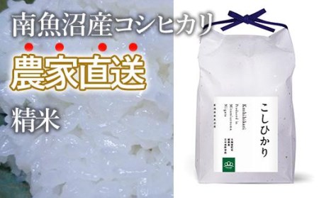 新米精米30kg 南魚沼産コシヒカリ・農家直送_AG