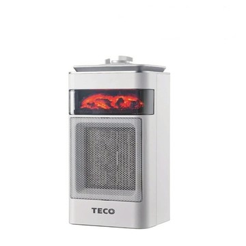 【TECO東元】3D擬真火焰PTC陶瓷電暖器/暖氣機XYFYN4001CBW