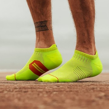 【ROCKAY】Accelerate 競速超短筒機能襪 - Neon/Orange