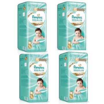 Pampers 極上守護一級幫黏貼L 44片*4包入(箱購)**新舊包裝替換中**