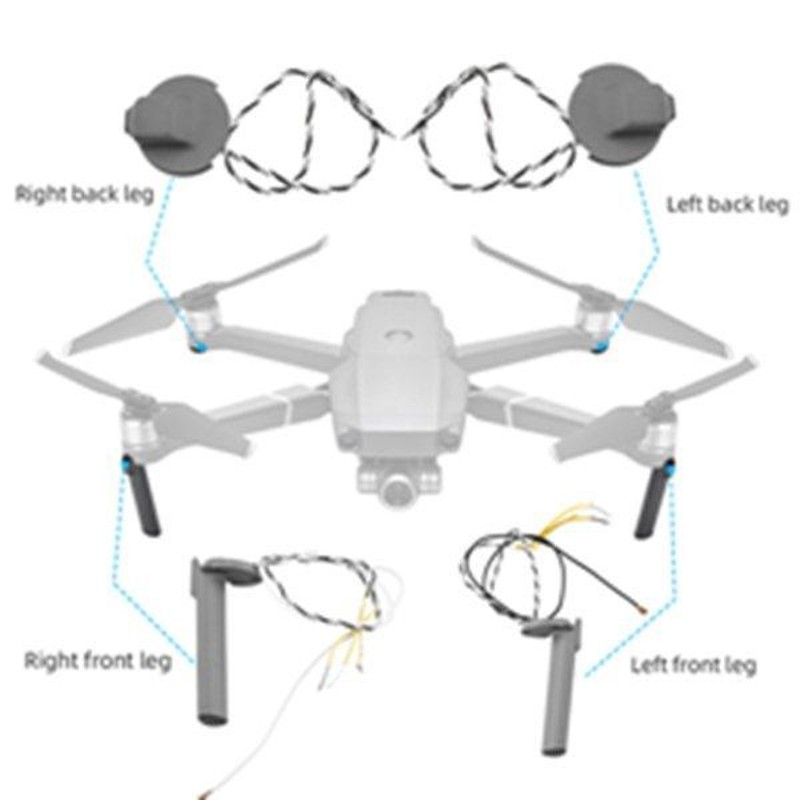 着陸装置、脚の修理部品、脚の足のベースの足の交換用アクセサリーDJI