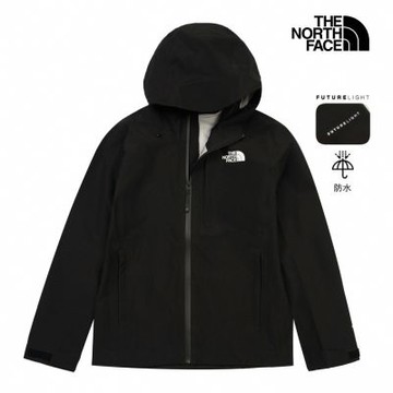 【The North Face 官方旗艦】北面女款黑色FUTURELIGHT防水透氣衝鋒衣｜8DF1JK3 外套
