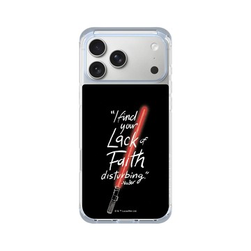 iPhone 17 Pro Max ClearX (MagSafe 兼容) 冰透藍 - 迪士尼-星際大戰 Star Wars - 原力咒語-光劍系列