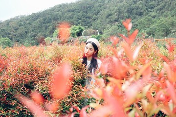 Round Shape Beret Hat | 圓頂畫家帽 | 淺粉紅色