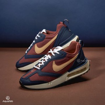 Nike Air Max Dawn 女 棕藍 氣墊 皮革 緩震 休閒 氣墊 運動 復古 休閒鞋 DX5655-200