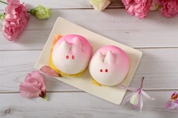 【和平壽桃】和平壽桃 大四喜老派祈福中點 (迷你桃、黃金龜、福圓圓、雙喜兔) 套組