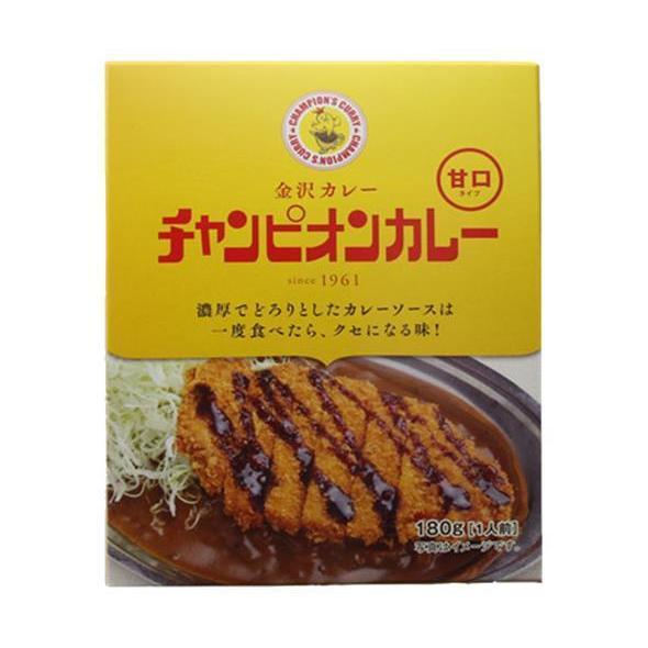 チャンピオンカレー チャンピオンカレー レトルト 甘口 180g×40箱入×(2ケース)｜ 送料無料