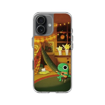 iPhone 17 Clear Case（相機按鈕） 透明 - 怪奇事物所 Incrediville - 烏克麗麗之夜