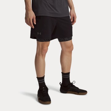 UA 男 Vanish Woven 2in1 短褲 熱銷商品