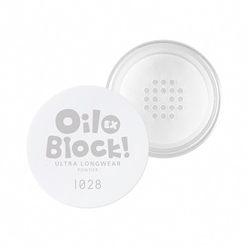 1028 Oil Block!超吸油嫩蜜粉EX 8g 透明