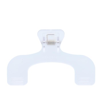 sun-star 迷你不遮擋書本樂譜固定夾 透明色 輕巧方便攜帶  1個  特小  1入