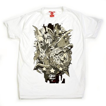 T恤 短袖 Chapter One Valkyrie 男女皆宜 棉混紡 材質 柔軟 舒適