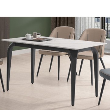 AS DESIGN 雅司家具-迪伊岩板餐桌-140*80*75cm