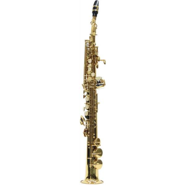 J Michael(Jマイケル) SP-650 ソプラノサックス ストレート デタッチャブル ラッカー soprano saxophone gold セット I　北海道 沖縄 離島不可
