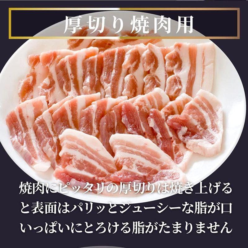 豚バラ 焼肉用厚切り 便利な小分け 豚肉 (10kg(250g×40))