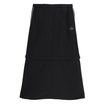 CHUMS Kearns Piping 2way Skirt 女 兩穿式長裙 黑色 CH181370K001
