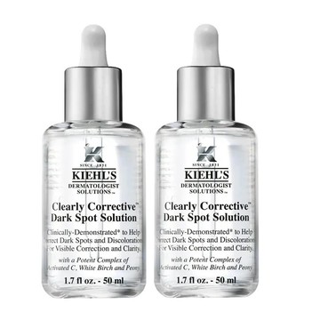 Kiehls 契爾氏 激光極淨白淡斑精華 50ml x2入