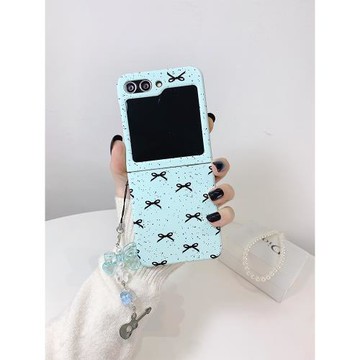 蝴蝶結適用三星zflip7fe手機殼zflip6折疊屏flip5全包W25心系天下保護套超薄大視窗小眾女新款高級感可愛防摔