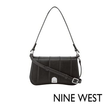 【NINE WEST】DUANA 手提斜背單肩包-黑色(122878)