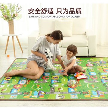 加厚大號嬰兒童j客廳鋪墊寶寶鋪地泡沫地墊小孩地板爬行墊臥室家