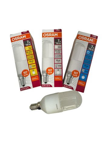 歐司朗 E14 7W LED 燈泡 小精靈 小雪糕 小晶靈 電燈泡 白光 自然光  黃光 OSRAM