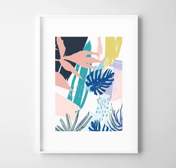 Colour Forest (5) 可客製化 掛畫 海報