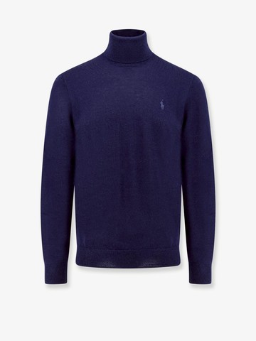 Wool sweater with iconic embroidered logo - POLO RALPH LAUREN - gender_Man