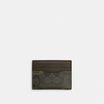 經典 SIGNATURE 迷彩印花 纖巧型證件卡夾