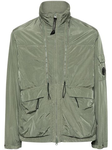 C.P. Company - Chrome-R garment-dyed jacket - men - Polyamide/Polyamide - 50 - Green