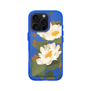 iPhone 16 Pro Clear 激光藍 - Janice Sung - Flora 花