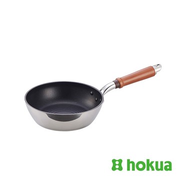 【hokua】A-0241鋁製煎鍋-20cm K604049 戶外 登山 露營 平底鍋具 煎鍋 野炊
